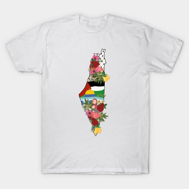 Free palestine T-Shirt by SanMade